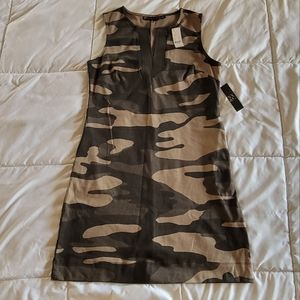 NWT NY&Co camouflage dress